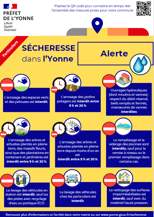 affiche prefecture mesures préventives