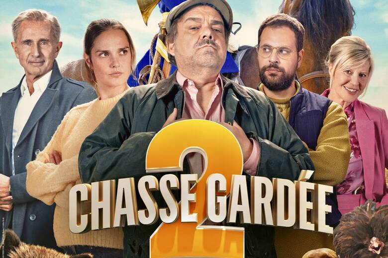 Affiche avec les 5 acteurs principaux