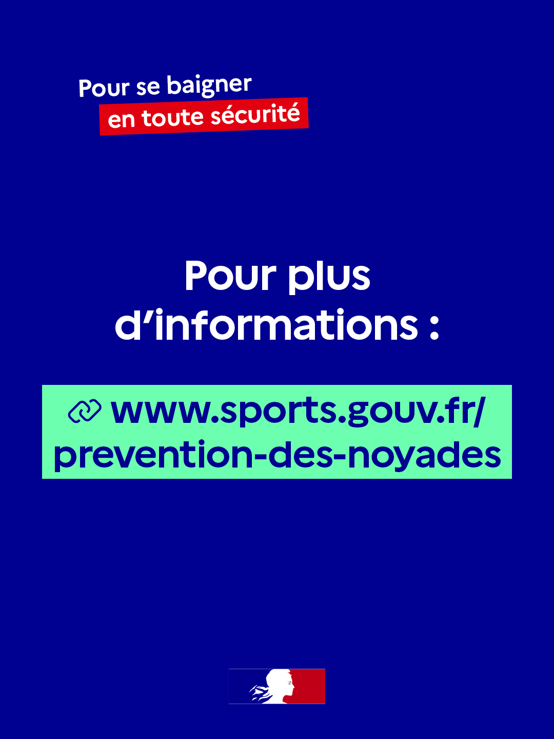 AFFICHE PREVENTION NOYADE